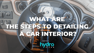 What Are The Steps To Detailing A Car Interior?