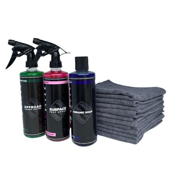 Hydrosilex Offroad ceramic coating Prep & Aftercare kit